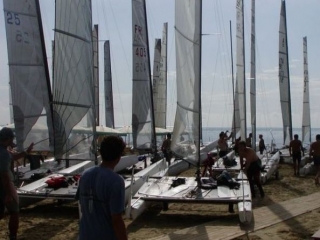  Los barcos para los cursos 